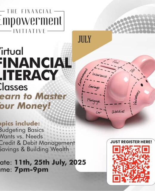 Take Charge of Your Finances: Join Our Virtual Financial Literacy Classes This July!