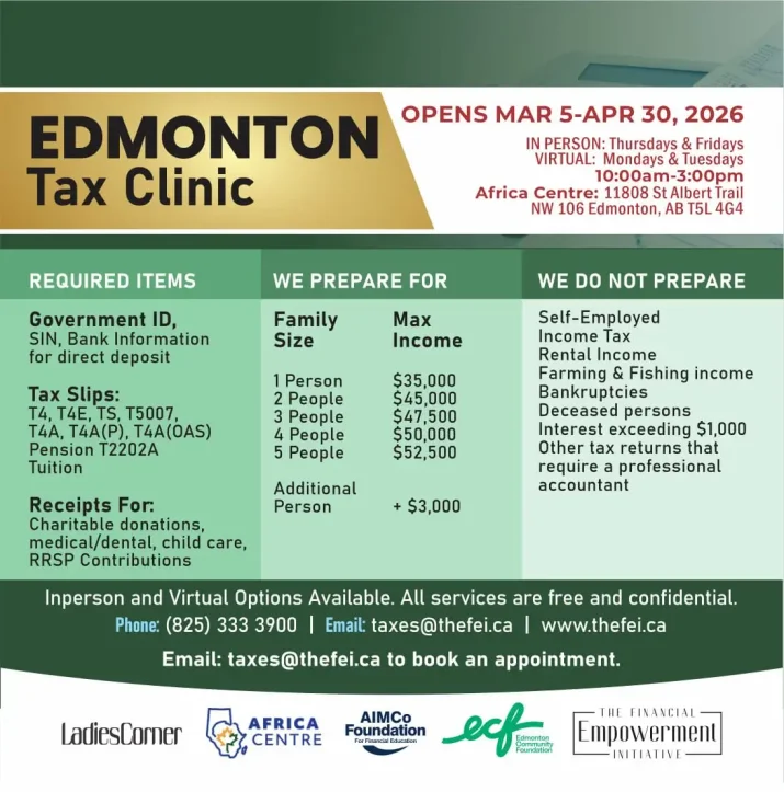 Edmonton Free Tax Clinic